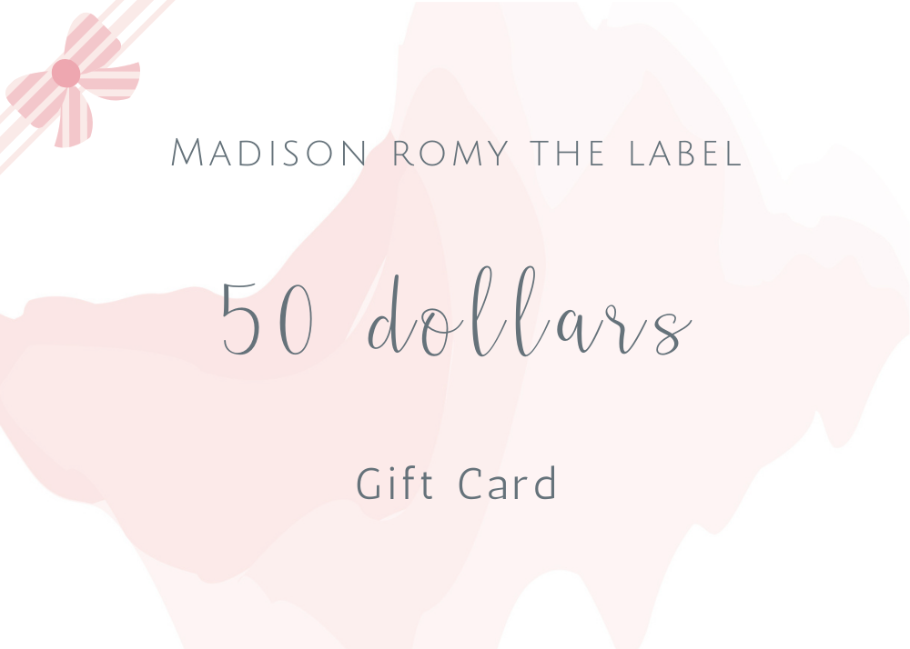 Madison Romy Gift Card - $50 freeshipping - Madison Romy the Label