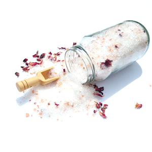 Bath Salts - Rose & Lavender infused freeshipping - Madison Romy the Label