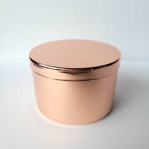 Rose Gold Candle With Lid freeshipping - Madison Romy the Label